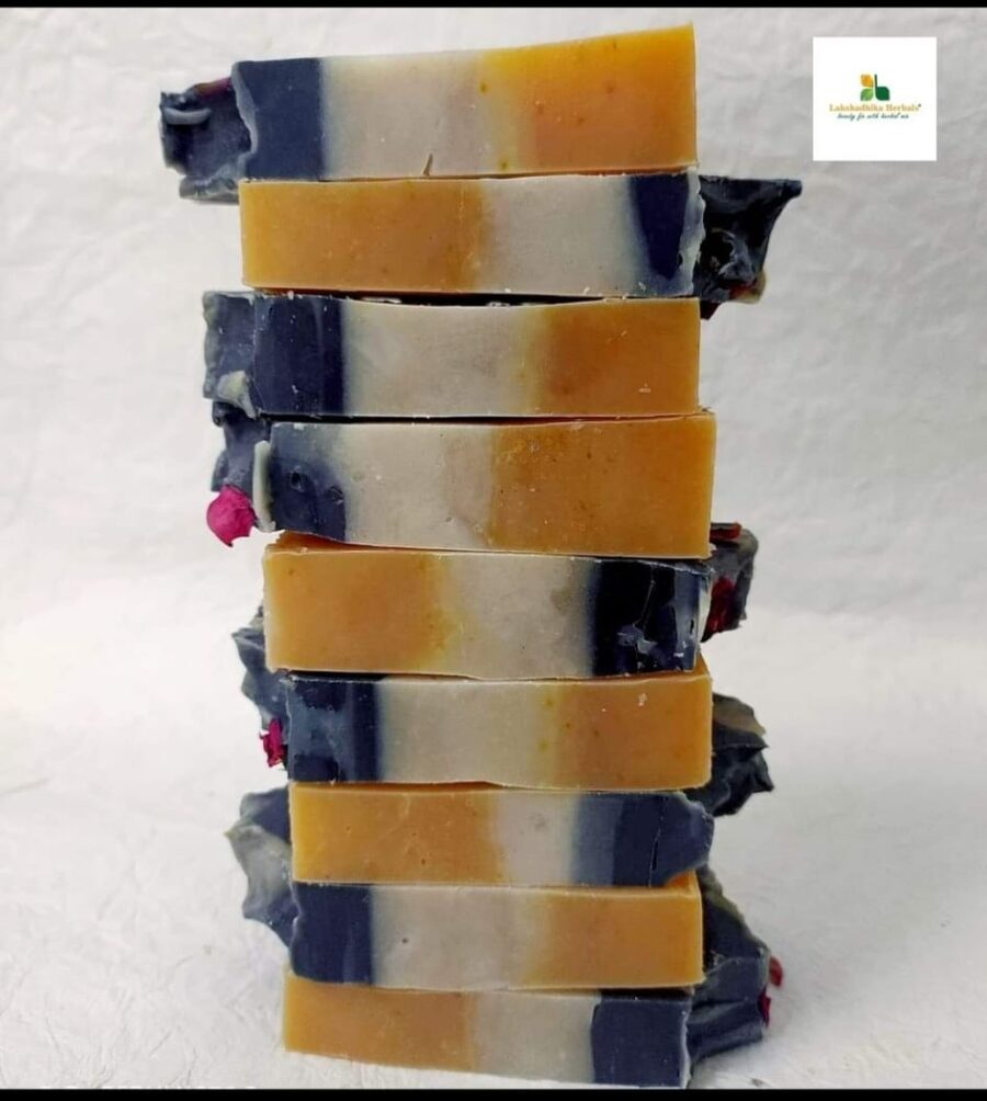 Tomato, Potato and Charcoal Soap