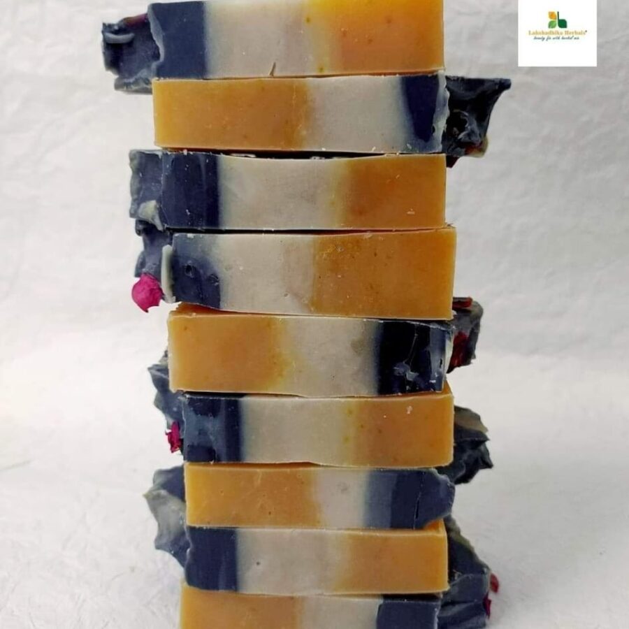 Tomato, Potato and Charcoal Soap