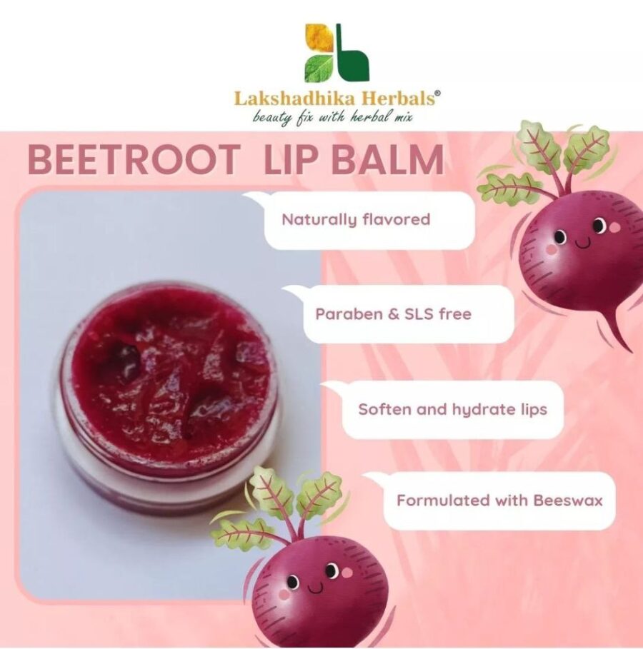 Beetroot Lip Balm