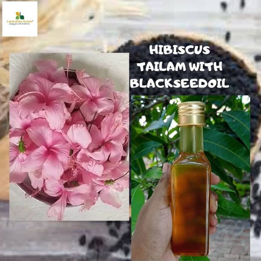 Hibiscus Tailam with Black Seed Oil