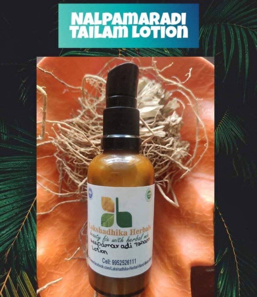 Nalpamaradi Tailam Lotion with Hibiscus