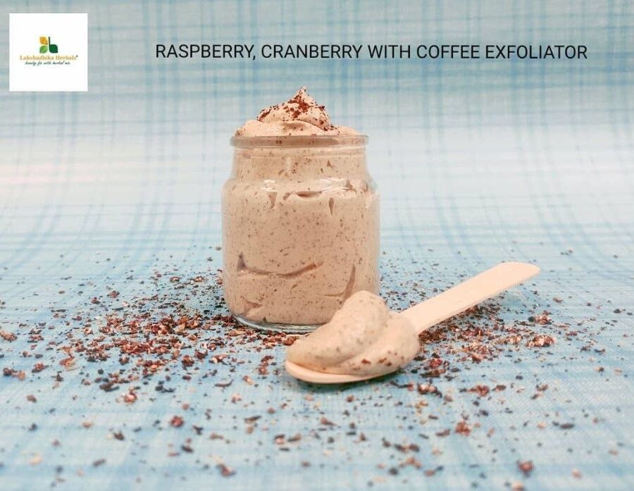 Raspberry Cranberry Coffee Exfoliator