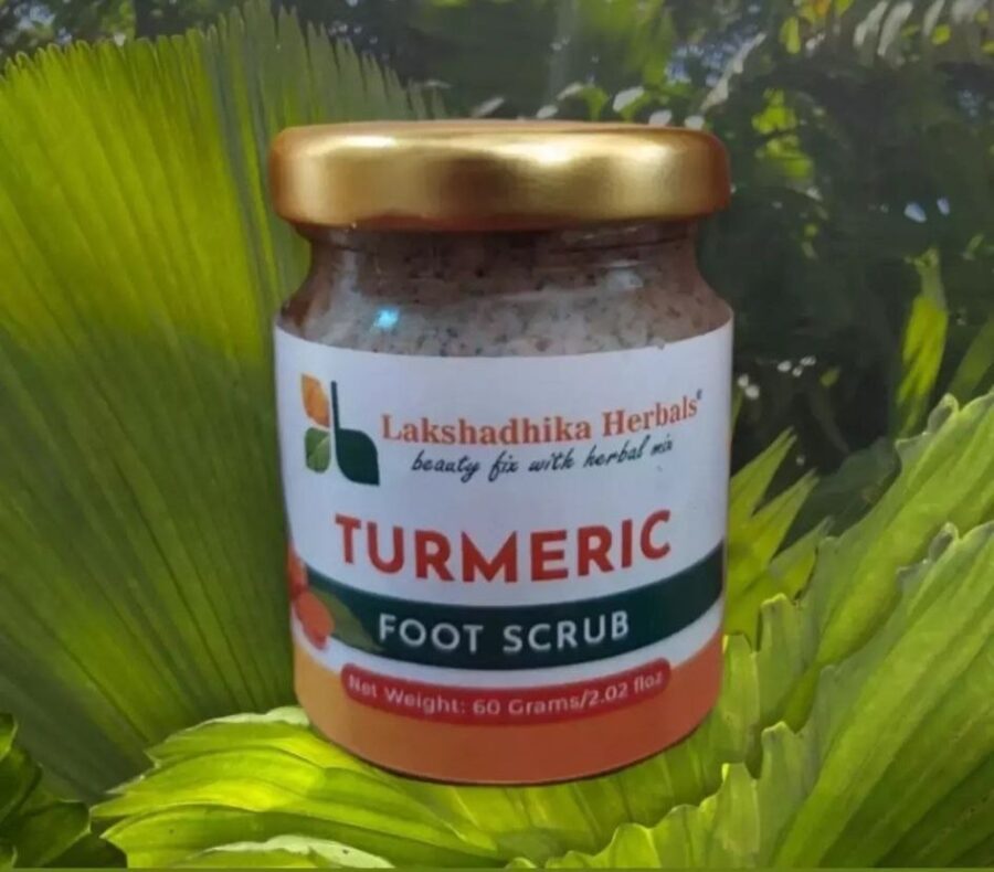 Turmeric Foot Scrub