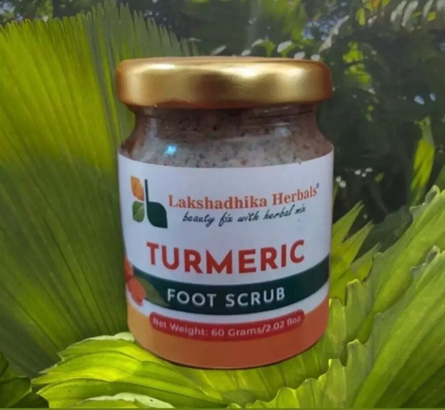 Turmeric Foot Scrub